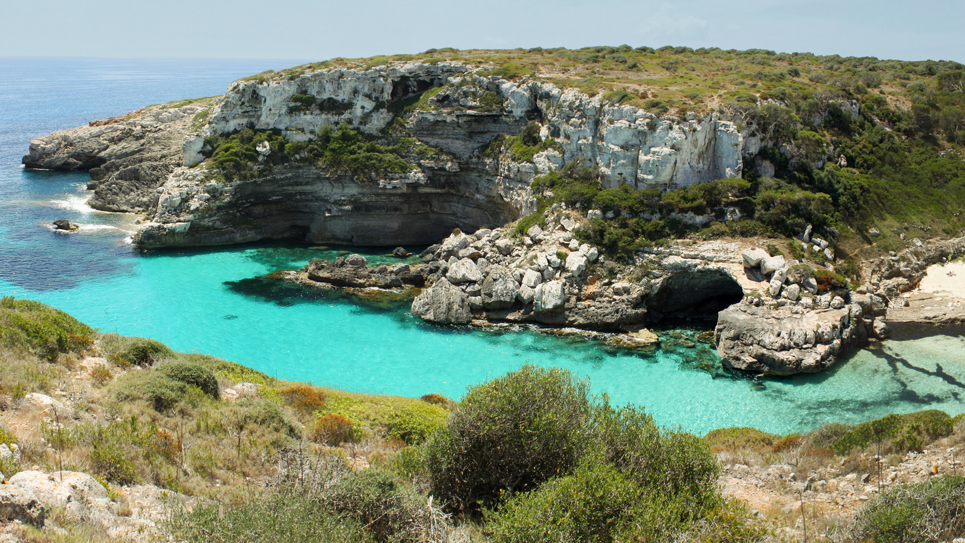 Strand von Caló des Marmols