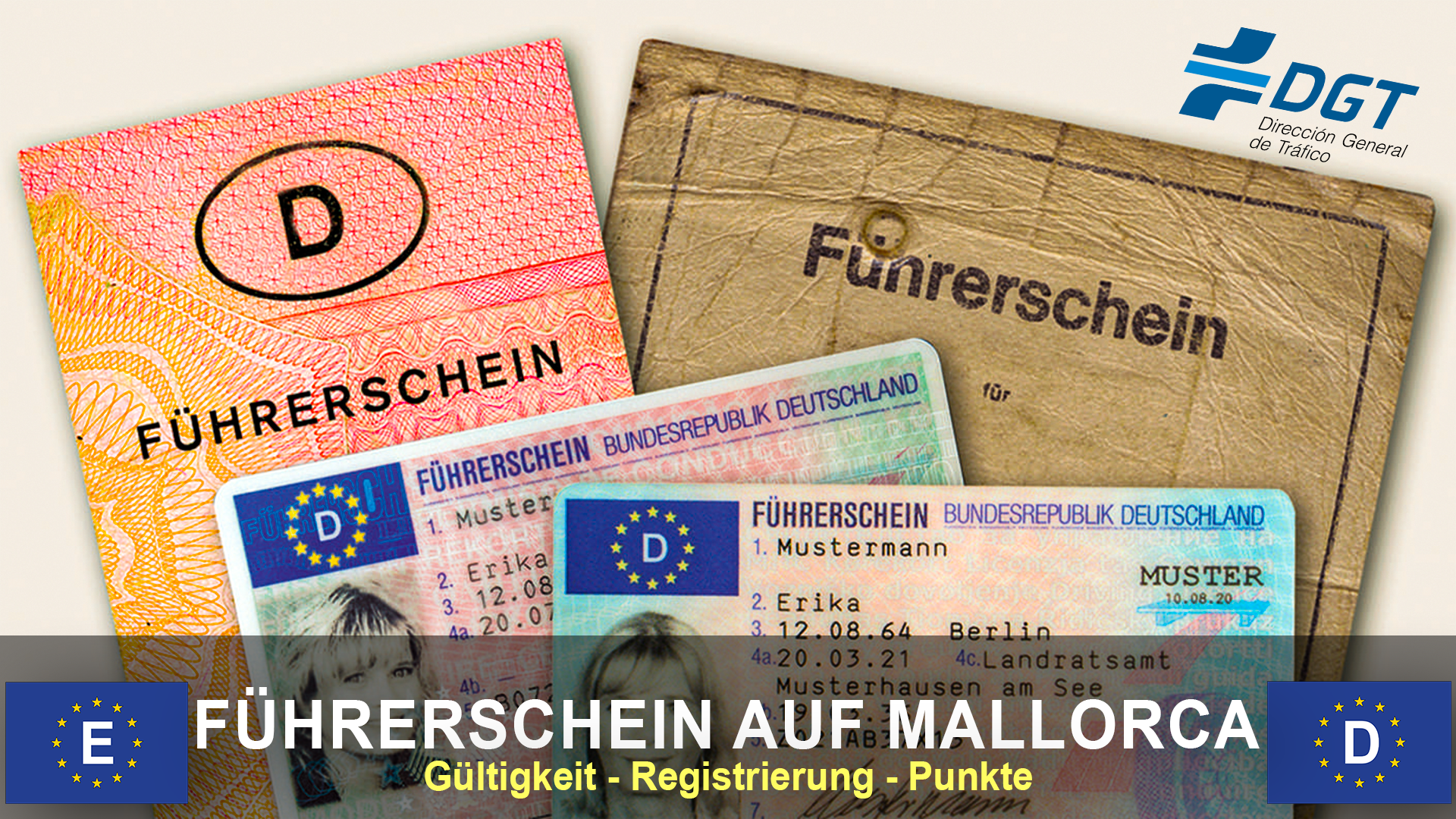 Führerschein in Spanien – was Residenten wissen müssen